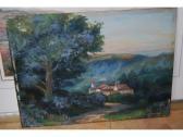 BREESE Clifford J. Farmstead In A Landscape BREESE Clifford J. Farmstead In A Landscape