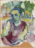 BREINLINGER Hans Halbportrait Einer Frau BREINLINGER Hans Halbportrait Einer Frau