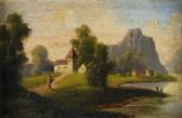 BREITENBACH Heinrich Paesaggio Lacustre BREITENBACH Heinrich Paesaggio Lacustre