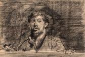 BREITNER Georg Hendrik Zelfportret BREITNER Georg Hendrik Zelfportret