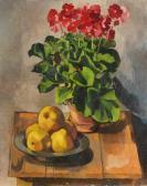 BREITWIESER Georg Stillleben Mit Blumentopf BREITWIESER Georg Stillleben Mit Blumentopf