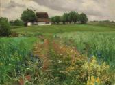 BRENDEKILDE Hans Andersen Bauernkate Vor Einer Wiesenlandschaft BRENDEKILDE Hans Andersen Bauernkate Vor Einer Wiesenlandschaft