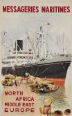 BRENET Albert Victor Eugene Messageries Maritimes, North Africa, Middle East, Europe BRENET Albert Victor Eugene Messageries Maritimes, North Africa, Middle East, Europe