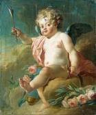 BRENET Nicolas-Guy L'amour Tenant Un Arc Et Une Flèche BRENET Nicolas-Guy L'amour Tenant Un Arc Et Une Flèche