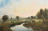 BRENNAN Malachy Cattle Grazing, River Lagan BRENNAN Malachy Cattle Grazing, River Lagan