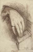 BRENNAN Michael George Two Studies Of Hands BRENNAN Michael George Two Studies Of Hands