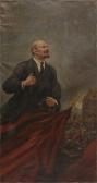 BRENNER NADOR Viday Lenin Beszédet Mond BRENNER NADOR Viday Lenin Beszédet Mond