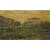 bressani a. Grande Paesaggio Con Case bressani a. Grande Paesaggio Con Case