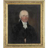 BREWSTER John, Jnr. Portrait Of Enoch Perley Known As 'the Squire,' First Settler Of Bridgton, Maine BREWSTER John, Jnr. Portrait Of Enoch Perley Known As 'the Squire,' First Settler Of Bridgton, Maine