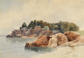BRICHER Alfred Thompson Calm Inlet BRICHER Alfred Thompson Calm Inlet