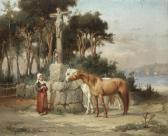 BRIDGMAN Frederick Arthur The Meeting Place BRIDGMAN Frederick Arthur The Meeting Place