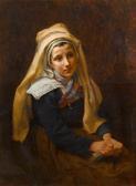 BRIDGMAN Frederick Arthur Young Girl BRIDGMAN Frederick Arthur Young Girl