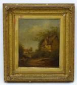 Bridgman Henry Cottages In Landscape Bridgman Henry Cottages In Landscape
