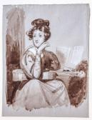 BRIGGS Henry Perronet
Study Of A Seated Lady Holding A Guitar BRIGGS Henry Perronet
Study Of A Seated Lady Holding A Guitar
