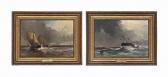 BRIGHT Henry A Ship Foundering In Stormy Seas BRIGHT Henry A Ship Foundering In Stormy Seas