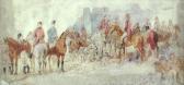 BRIGHT Henry A Sketch Of The Pytchley Hunt Before Belvoir Castle BRIGHT Henry A Sketch Of The Pytchley Hunt Before Belvoir Castle