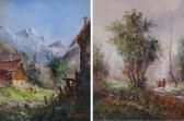 BRIOSCHI Athos Paesaggio Di Montagna BRIOSCHI Athos Paesaggio Di Montagna