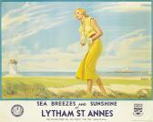 BROADHEAD W. Smithson Sea Breezes And Sunshine At Lytham St. Annes BROADHEAD W. Smithson Sea Breezes And Sunshine At Lytham St. Annes