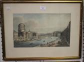 BROCAS Snr. Henry, View Of The Four Courts On The River Liffey BROCAS Snr. Henry, View Of The Four Courts On The River Liffey