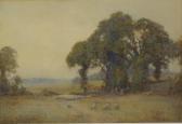 BROCKBANK Albert Ernest Herding Sheep BROCKBANK Albert Ernest Herding Sheep