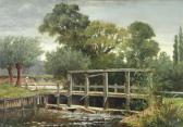BROCKMAN Charles Henry Drake The Sluice Gate BROCKMAN Charles Henry Drake The Sluice Gate