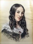BROCKY Charles Portrait Of A Young Woman BROCKY Charles Portrait Of A Young Woman