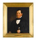 BRODERICK WALCUTT David Portrait Of New Jersey Governor BRODERICK WALCUTT David Portrait Of New Jersey Governor