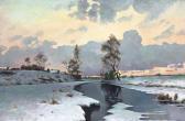 BRODSKII Valentin Vyshnii Volochek In Winter, Tver Province BRODSKII Valentin Vyshnii Volochek In Winter, Tver Province
