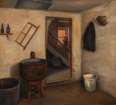 BROGE Alfred K. Harald Interieur Mit Ofen BROGE Alfred K. Harald Interieur Mit Ofen