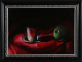 BROITMAN Youri Still Life With Apple And Cup BROITMAN Youri Still Life With Apple And Cup