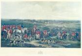 BROMLEY Frederick The Meeting Of Her Majesty's Staghounds On Ascot Heath BROMLEY Frederick The Meeting Of Her Majesty's Staghounds On Ascot Heath