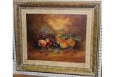 BROOKS-GREEN W. Still Life Study Of Fruit And A Butterfly BROOKS-GREEN W. Still Life Study Of Fruit And A Butterfly