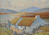 BROTHERSTON R Thatched Cottages, West Of Ireland BROTHERSTON R Thatched Cottages, West Of Ireland