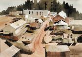 BROTHERTON Naomi Untitled - Horse Rider And Town BROTHERTON Naomi Untitled - Horse Rider And Town