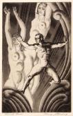 BROUET Auguste Untitled (reclining Nude); Ostend; Frenchhorn BROUET Auguste Untitled (reclining Nude); Ostend; Frenchhorn