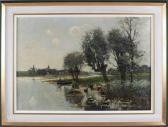 BROUWER Jan Berend Plasgezicht Bij Olst BROUWER Jan Berend Plasgezicht Bij Olst