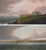 BROWN Charles Stuart View Of Highcliffe House BROWN Charles Stuart View Of Highcliffe House