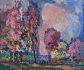 BROWN Francis Focer Spring Trees BROWN Francis Focer Spring Trees