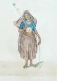 BROWN GEORGINA Indian Figure BROWN GEORGINA Indian Figure