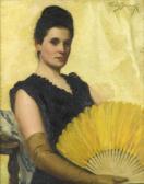 BROWN Henry Harris The Yellow Fan BROWN Henry Harris The Yellow Fan