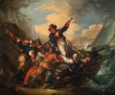 BROWN Mather Smugglers Pushing Off Their Boat BROWN Mather Smugglers Pushing Off Their Boat