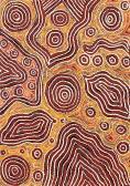 BROWN NAMPITJINPA Lola Water Dreaming In Saltbush BROWN NAMPITJINPA Lola Water Dreaming In Saltbush