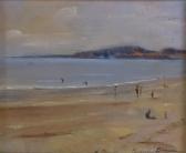 BROWN Pauline Beach Scene BROWN Pauline Beach Scene