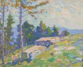BROWN ROY HENRY Mountainside Scene BROWN ROY HENRY Mountainside Scene