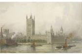 BROWN Samuel John Milton A View Of Westminster BROWN Samuel John Milton A View Of Westminster