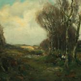 BROWN Taylor Fall, Scenery With Two Children BROWN Taylor Fall, Scenery With Two Children