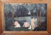 BROWN Theo Bathers By A Lake BROWN Theo Bathers By A Lake