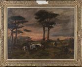 BROWN W. Horses In A Landscape BROWN W. Horses In A Landscape