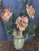 BROWN William Todd Still Life With A Jug Of Flowers BROWN William Todd Still Life With A Jug Of Flowers
