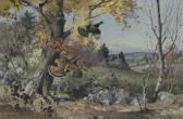 BROWNE George Elmer Pasture Edging - Ruffed Grouse BROWNE George Elmer Pasture Edging - Ruffed Grouse